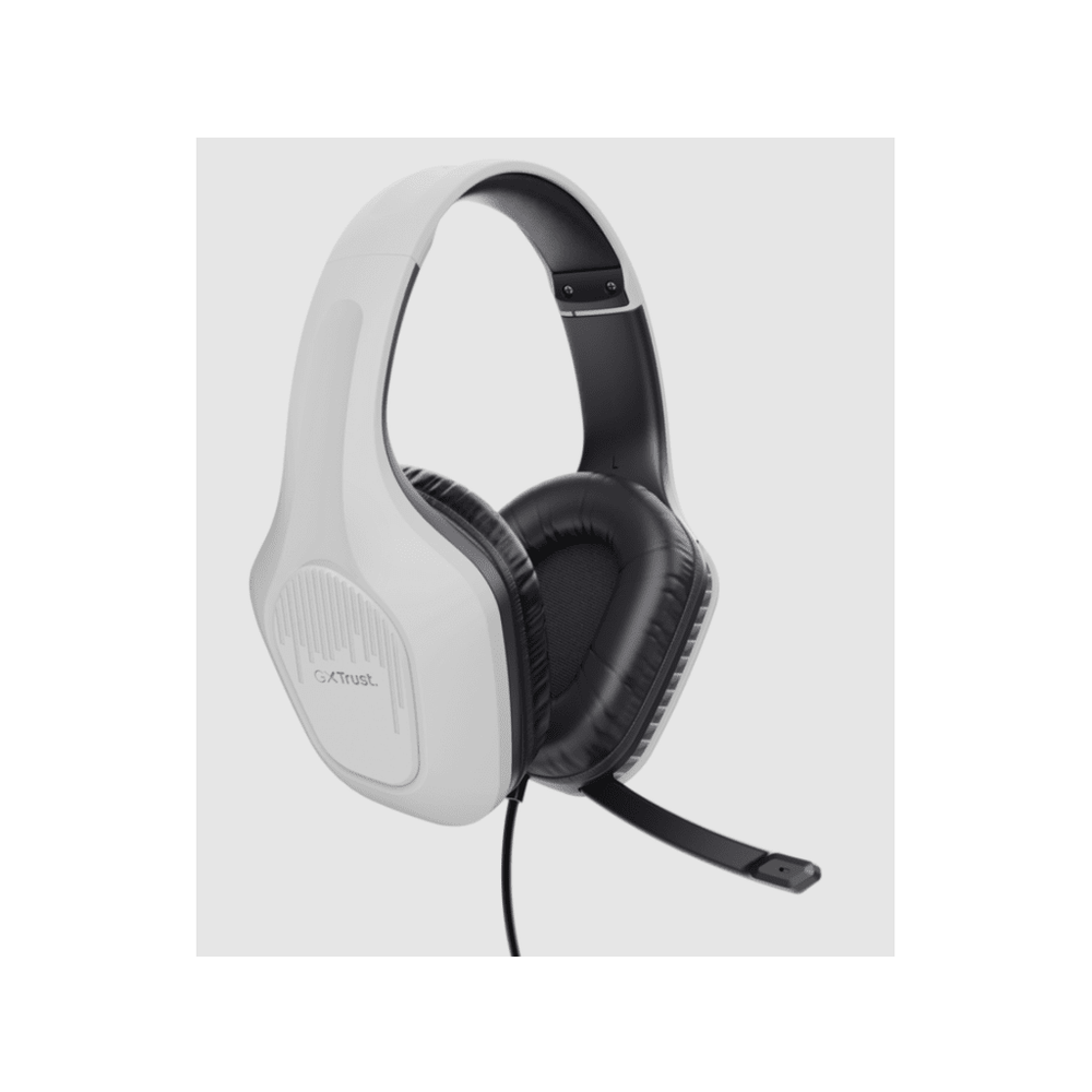 Trust GXT 415W Zirox slušalice žičane bijele gaming slušalic 200 cm kabl, 3.5 mm, over-ear, mikrofon slika 2
