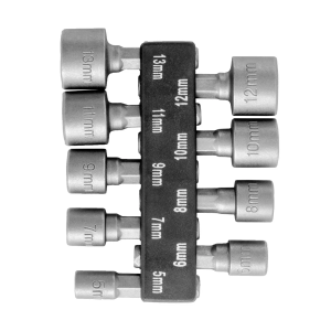 Praktik - 8-dijelna garnitura nastavaka 1/4" 5-13 mm P104