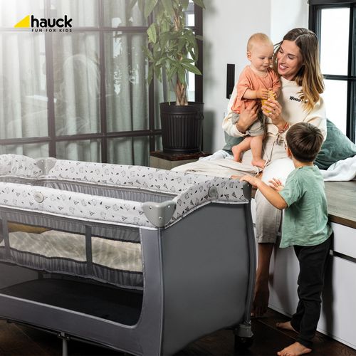 Hauck putni krevetić Sleep N Play Center - nordic grey  slika 10