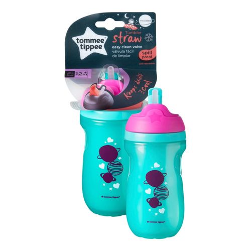 Tommee Tippee Straw Cup tirkiz 12M slika 1