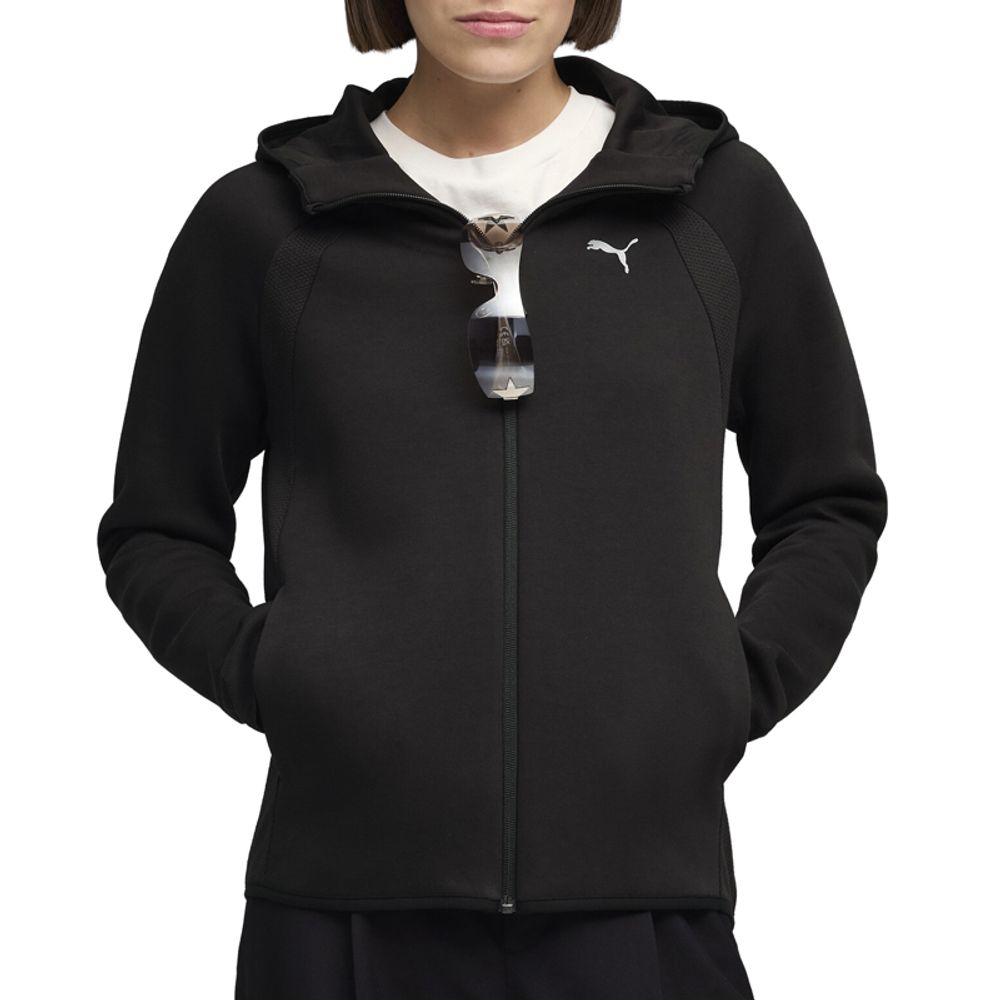 PUMA MAJICA DUGIH RUKAVA PUMA EVOSTRIPE FULL-ZIP HOODIE DK slika 1