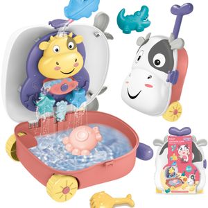 Woopie set pijeska 3u1 kofer krava + igračka za vodu