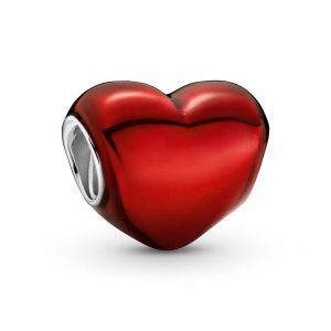 Narukvice za žene Pandora METALLIC RED HEART