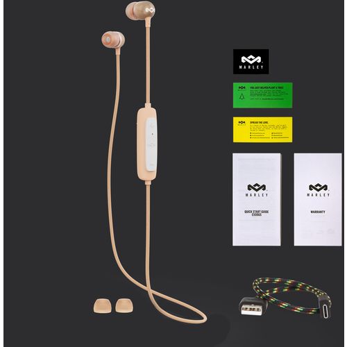 House of Marley slušalice Smile Jamaica Wireless 2 Copper, In-ear slika 8