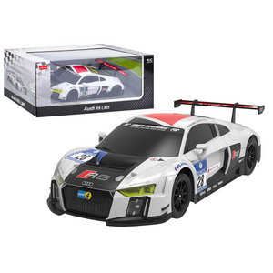 Licencirani auto na daljinsko upravljanje AUDI R8 LMS 1:24 - crno/bijeli