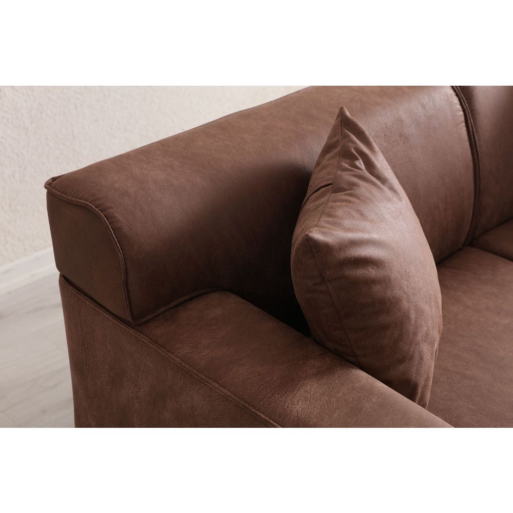 Dvosjed Sofa Nova Petra 2 - boje: kesten slika 4