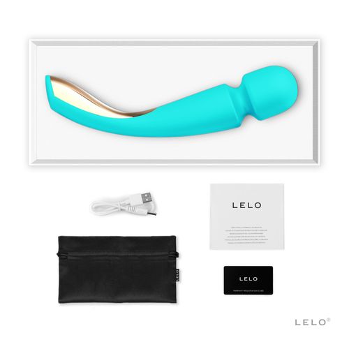 Vibrator LELO Smart Wand 2 Large, tirkizan slika 4