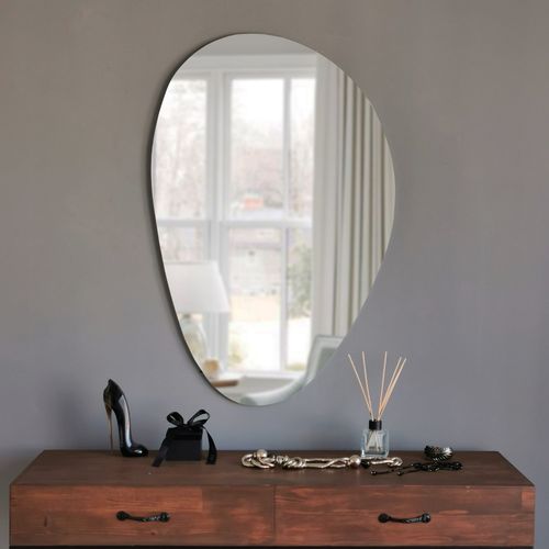 Porto Ayna 76x50 cm White Mirror slika 3