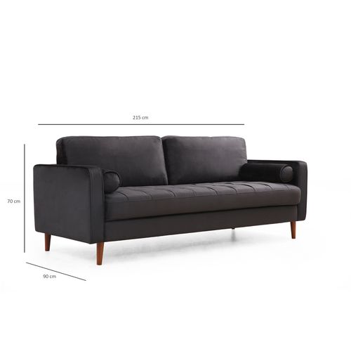 Atelier Del Sofa Trosjed ROMA crna, Rome - Black slika 3