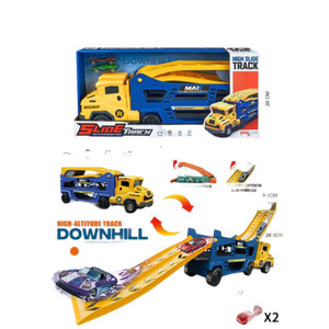 MKV541651 Kamion sa stazom i automobilom 43x11cm