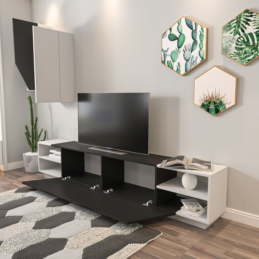Zebra - Crno-bijeli TV Stalak slika 2