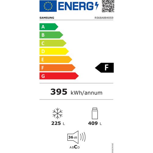 Samsung hladnjak SBS RS68A8840S9/EF slika 3