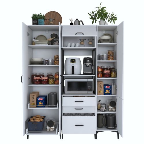 JE144 - 3114 White Multi Purpose Cabinet slika 11