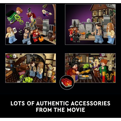 Playset Lego Disney Hocus Pocus - Sanderson Sisters' Cottage 21341 2316 Dijelovi slika 3