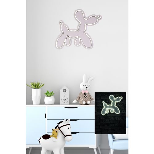 Wallity Ukrasna plastična LED rasvjeta, Balloon Dog - White slika 11