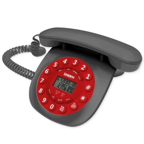 Uniden CE6601 Red žični telefon slika 1