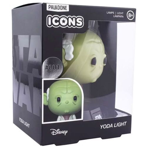 Star Wars Yoda Icon Light slika 3