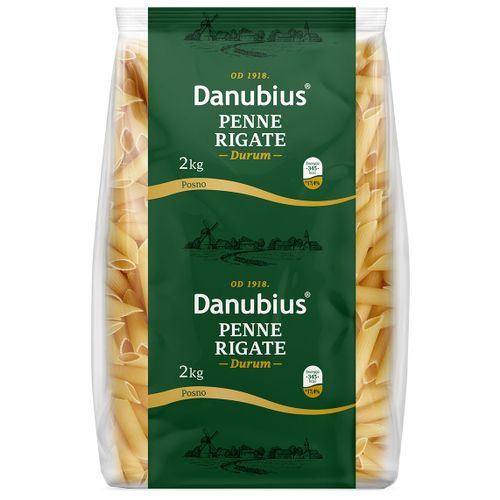 Danubius  Penne rigate 2 kg XXL slika 1