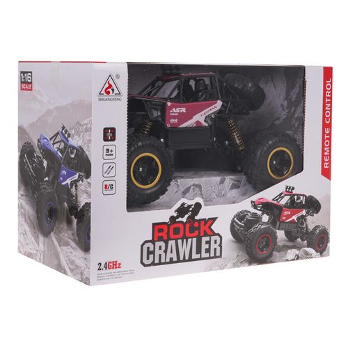 Buggy na daljinsko upravljanje MONSTER ROCK R/C 1:16 - crveni slika 2