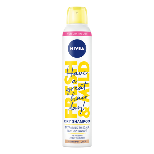 NIVEA Dry Shampoo Light šampon za suvo pranje - svetla kosa 200ml slika 1