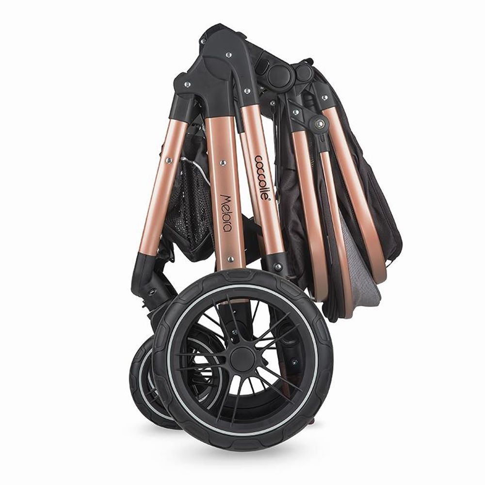 Coccolle® Kolica Melora 3U1, Diamond Black slika 16