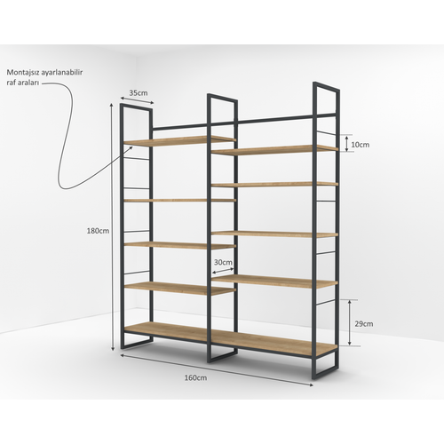 Gauge Concept Regal LEVI boja hrasta slika 4