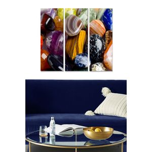 Dekorativna MDF Slika u Boji (Set od 3 Komada) - MDF126629324