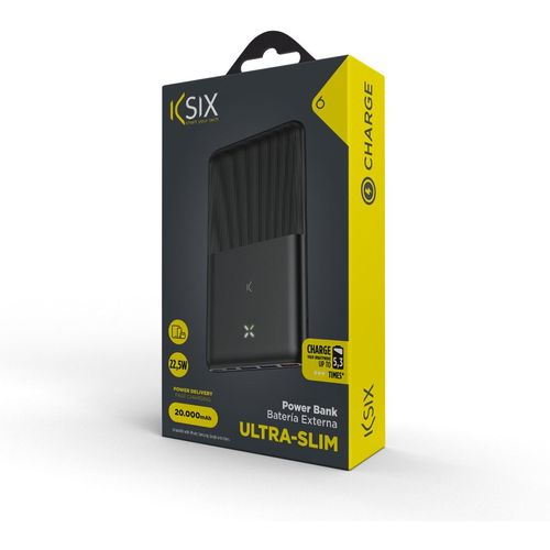 KSIX BXBA20000PU Powerbank 22.5W, ULTRASLIM+KABL USB-C slika 7