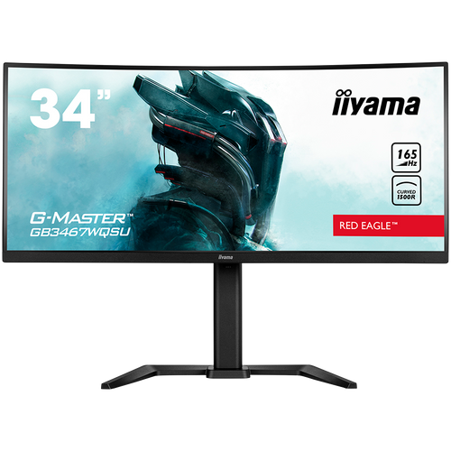 IIYAMA 34" GB3467WQSU-B5 Zakrivljeni Gaming Monitor slika 1