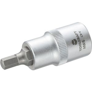 TOOLCRAFT 816156 unutarnji šesterokutni bit za nasadni ključ 6 mm 1''