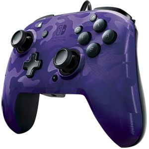 PDP Nintendo Switch Faceoff Deluxe Kontroler Camo Purple