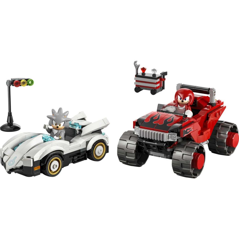 LEGO 77118 Silver's Car vs. Knuckles' Monster Truck slika 2