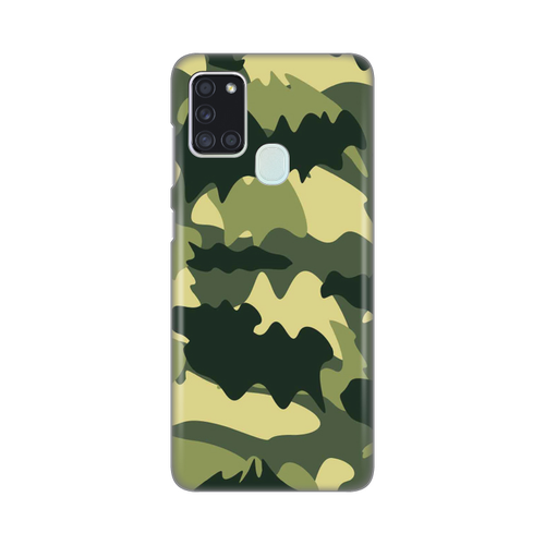 Torbica Silikonska Print Skin za Samsung A217F Galaxy A21s Army slika 1