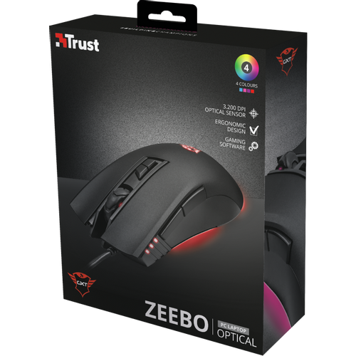 Trust gaming optički miš GXT121 Zeebo (23091) slika 6