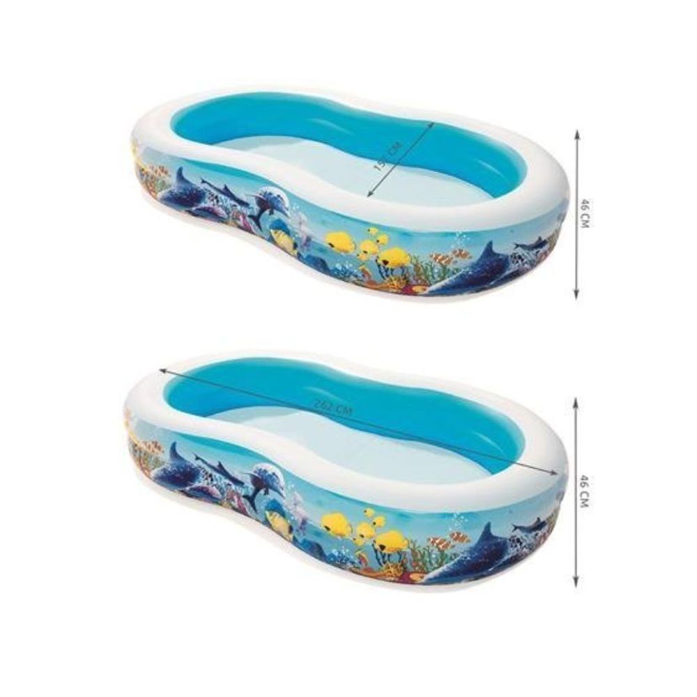 Bazen na napuhavanje Bestway 262*157*46cm slika 2