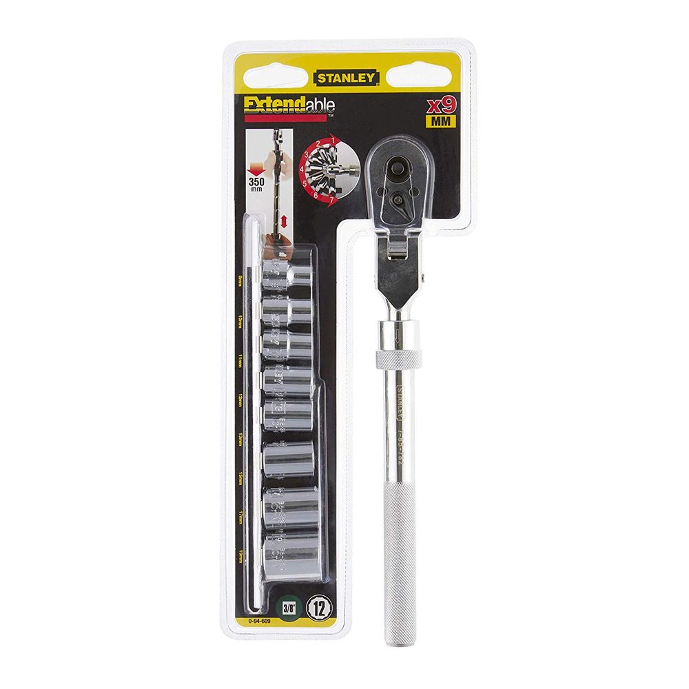 PRODUŽNA GEDORA, SET OD 9 KOMADA Stanley 0-94-609 slika 2