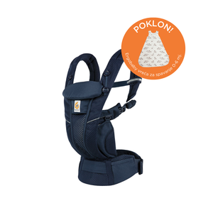 Ergobaby Omni Breeze nosiljka Midnight Blue + gratis klasična vreća za spavanje 0-6/S