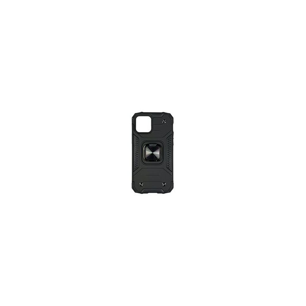 MM TPU IPHONE 14 PLUS 6.7 ANTI-SHOCK WITH RING II crna slika 2