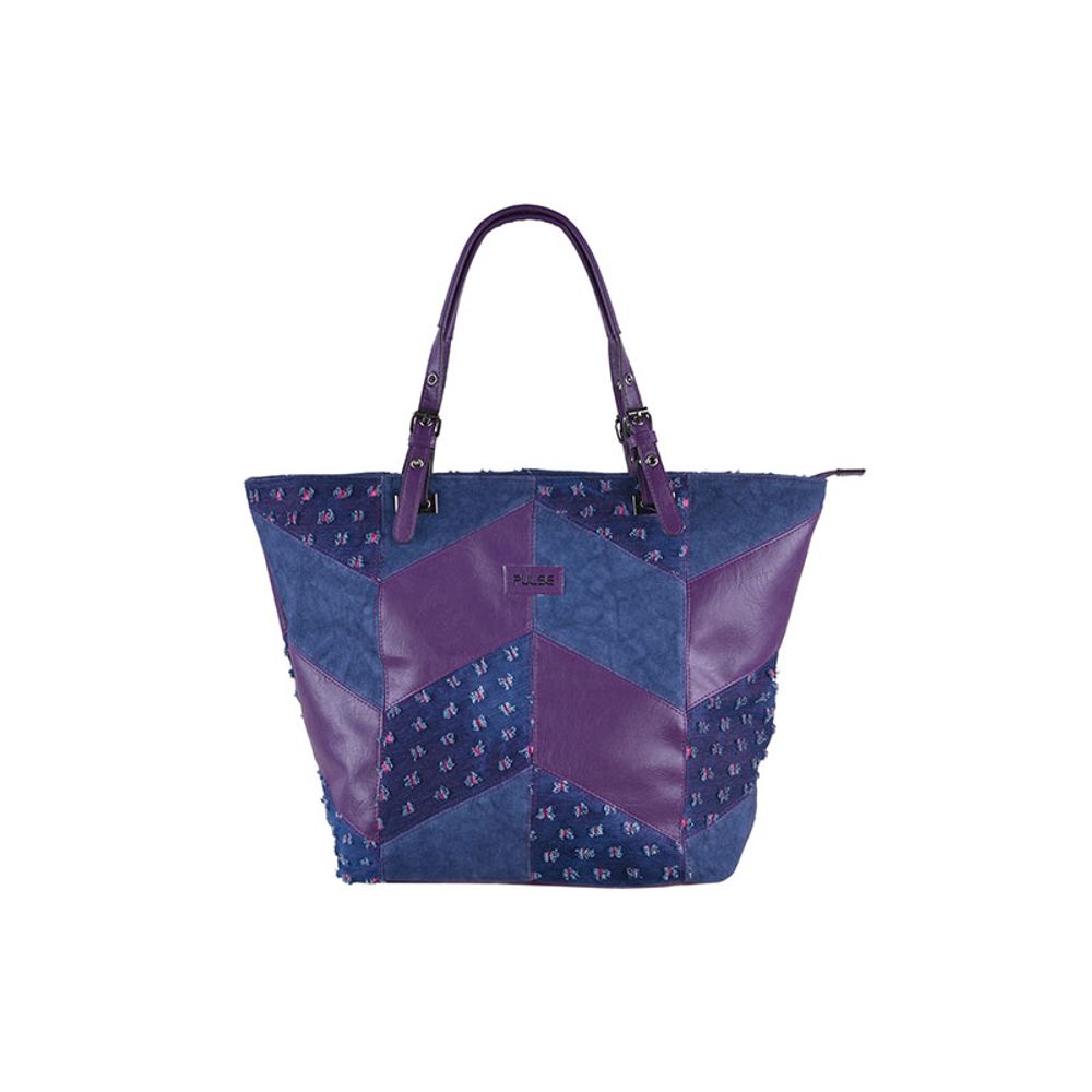 TORBA NA RAME PULSE VENEZIA FLOWER JEANS 121513 slika 1
