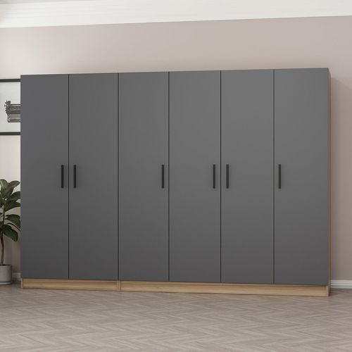 Kale - 7510 Anthracite Wardrobe slika 3