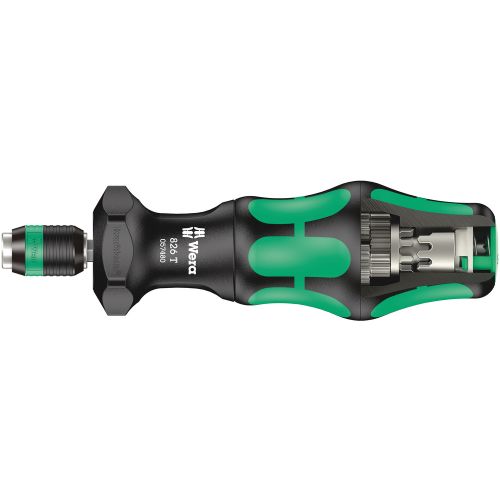 Wera 826 T Kraftform Turbo Odvijač sa držačem za bitove Rapidaptor, 1/4" x 146 mm, 05057480001 slika 1