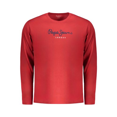 PEPE JEANS MEN'S LONG SLEEVE T-SHIRT RED slika 1