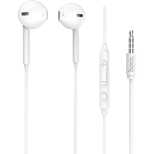 hoco. Slušalice sa mikrofonom, 3.5 mm,dužina kabela 1.2 met,bijela - M55 Memory sound White slika 4