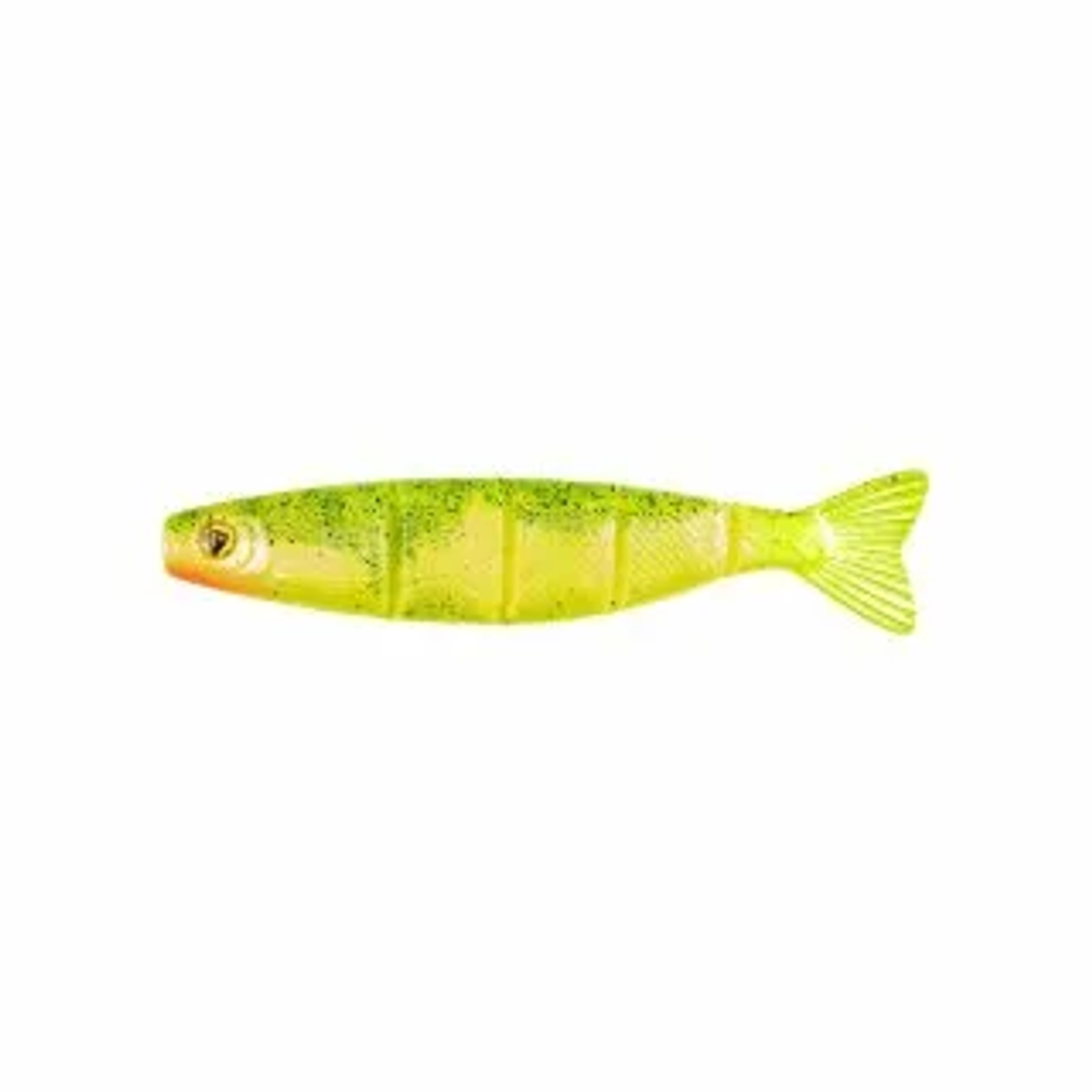 Fox silikonska varalica Pro Shad Jointed UV Lemon Tiger 14cm (NPS035) slika 1