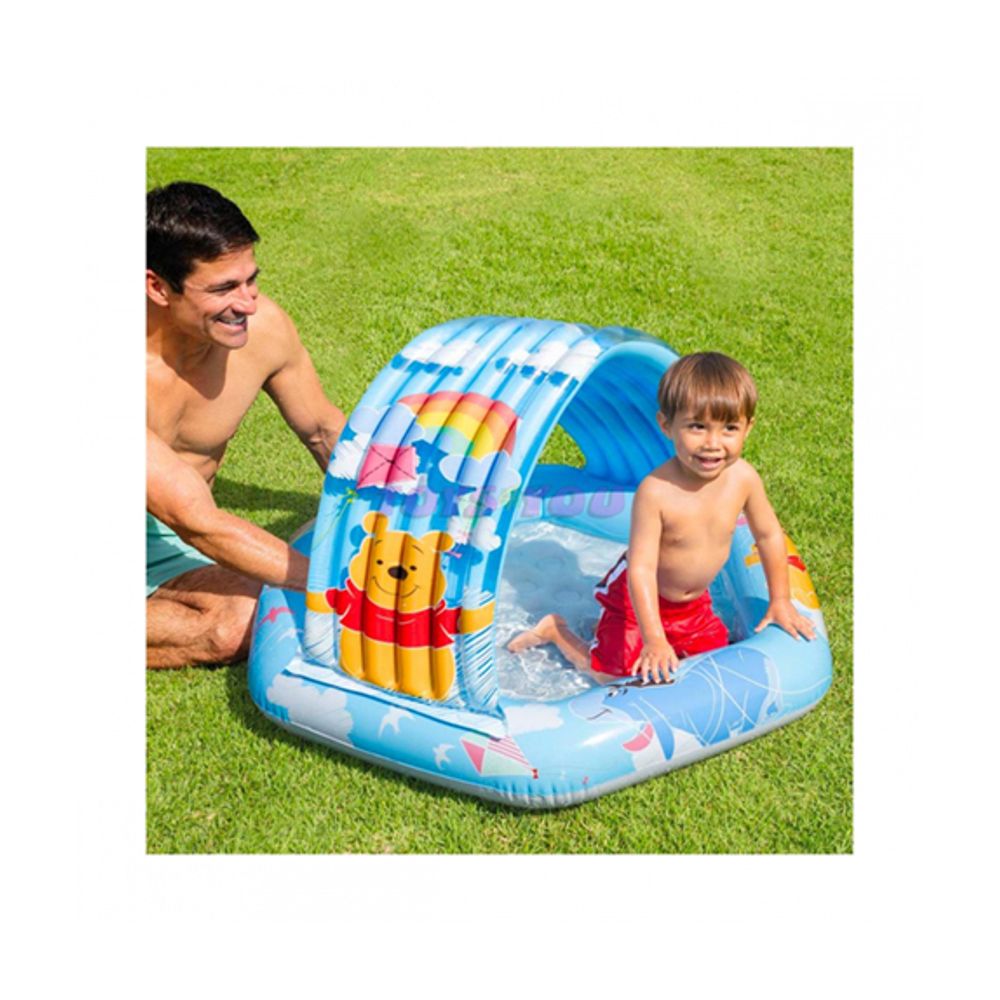 INTEX bazen za bebe 58415 WINNIE THE POOH 109cmx102cmx71cm slika 2