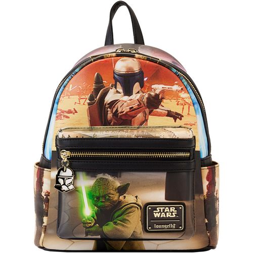 Loungefly Star Wars Episode II Attack of the Clones backpack 26cm slika 5