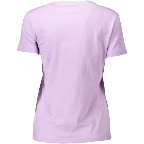 GUESS JEANS WOMEN'S SHORT SLEEVE T-SHIRT PURPLE slika 2