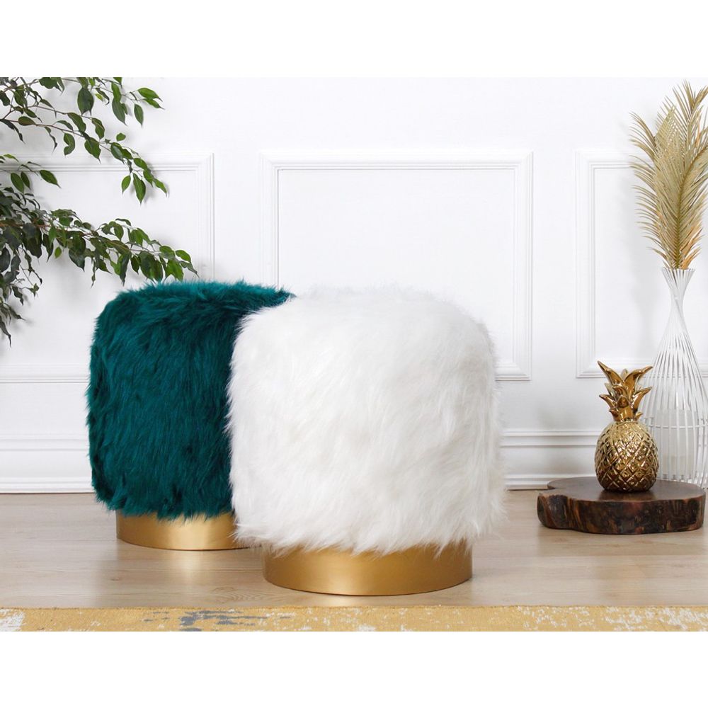 Lovett - Bijeli Pouf slika 3