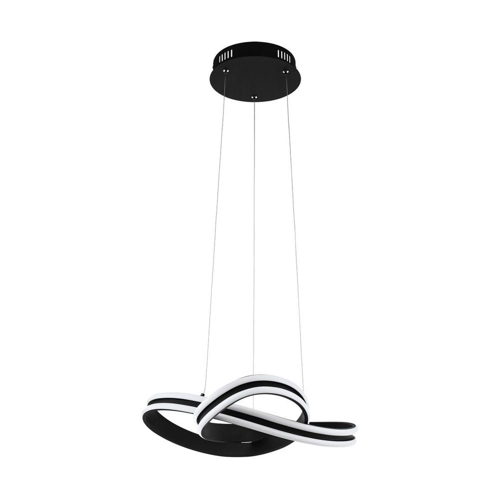 Eglo Corredera Visilica/2, LED, 2x18W, Promjer 500mm, Crno/Bijela slika 1