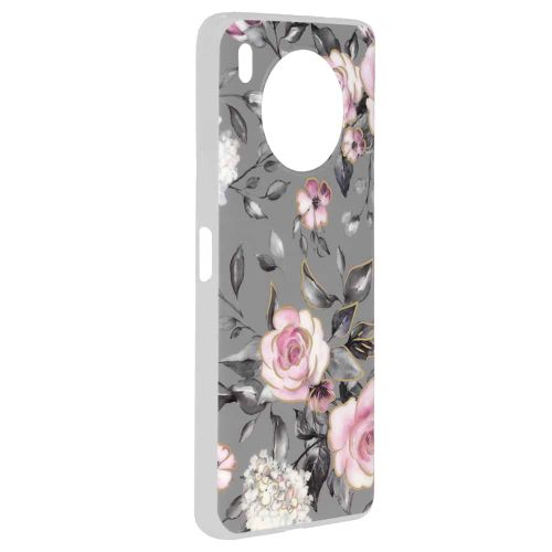 Techsuit Marble Series maska za Huawei Nova 8i Bloom of Ruth Gray slika 2